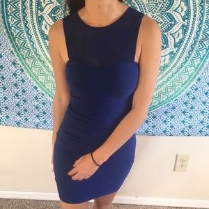 Sold—Blue Mesh Minidress